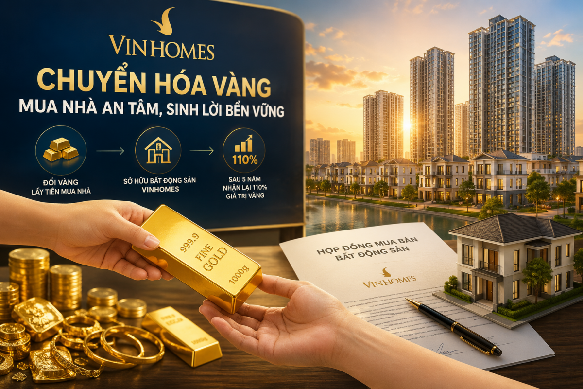 Vinhomes hỗ trợ khách chuyển đổi vàng mua nhà-Vinhomes Global gate hạ long