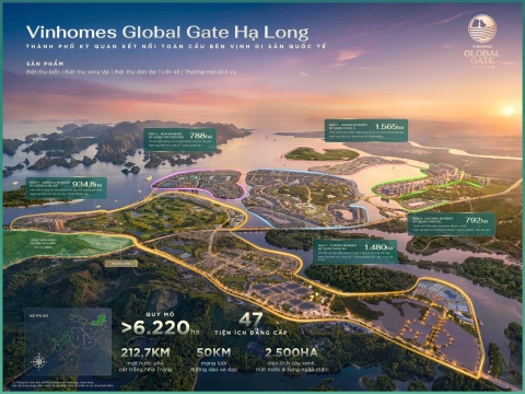 Năm chương văn minh nhân loại kiến tạo chuẩn sống toàn cầu tại Vinhomes Global Gate Hạ Long