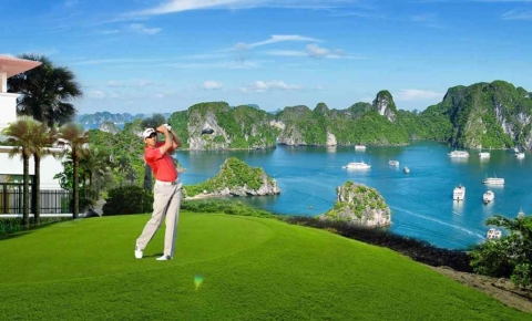 Việt Nam sắp có quần thể sân golf lớn nhất lịch sử 950ha, rộng gấp 5 lần phường Hoàn Kiếm Tại Vinhomes Global Gate hạ long