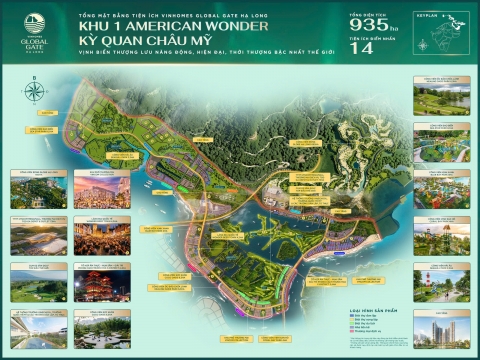Lý do đầu tư phân khu kỳ quan châu Mỹ Vinhomes Global Gate Hạ long mở bán giai đoạn 1
