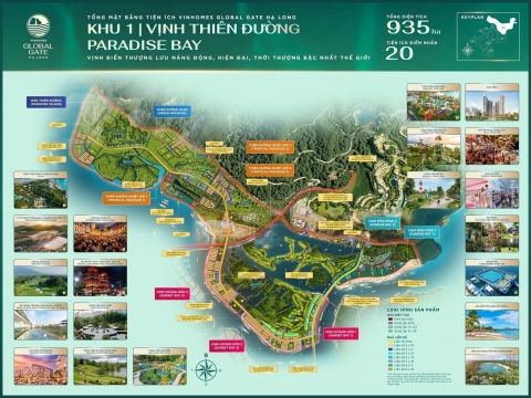 Giá bán Vinhomes Hạ long xanh Phân khu Vịnh thiên đường vô cùng hấp dẫn chỉ từ 4 tỷ